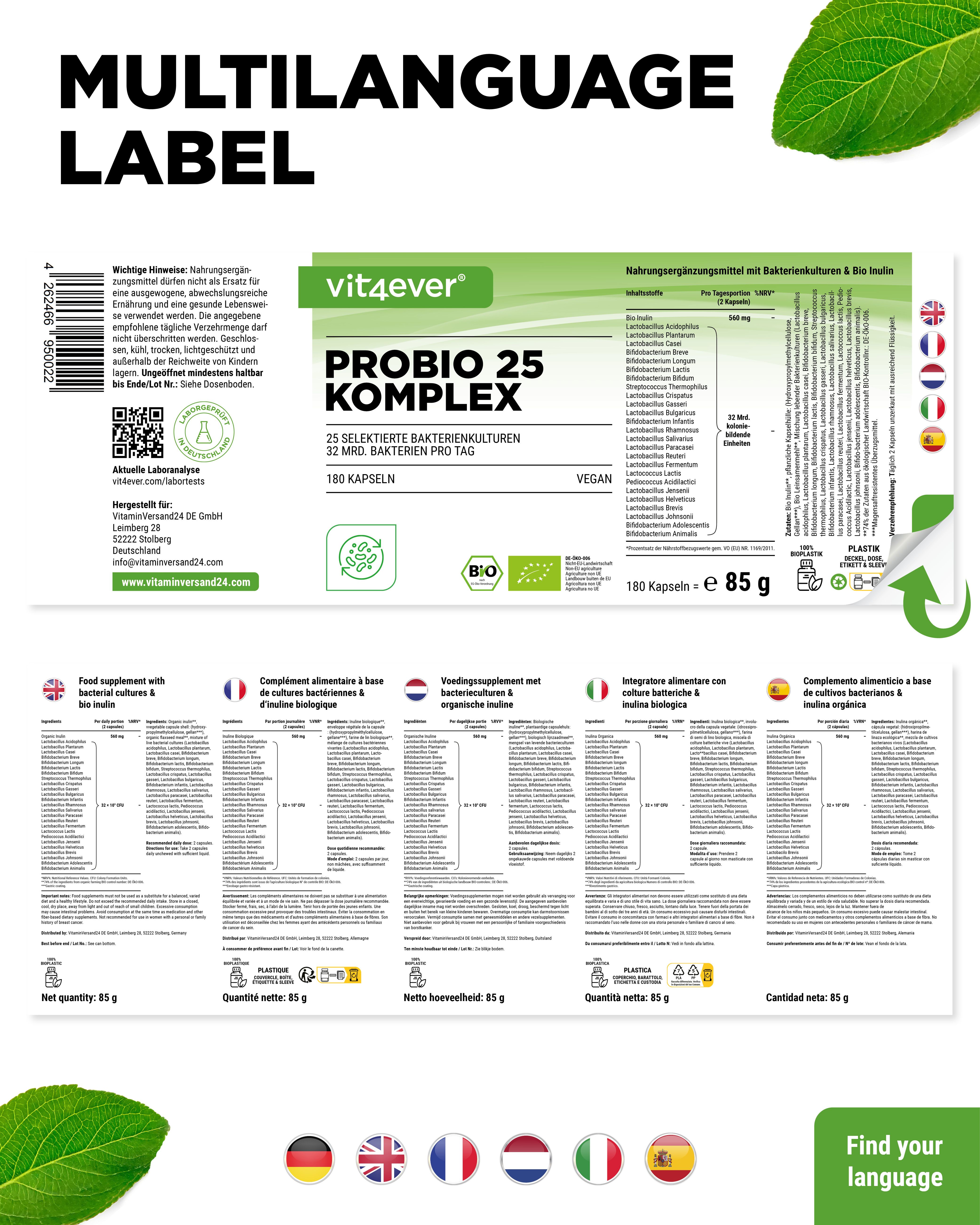 vit4ever Probio 25 Komplex