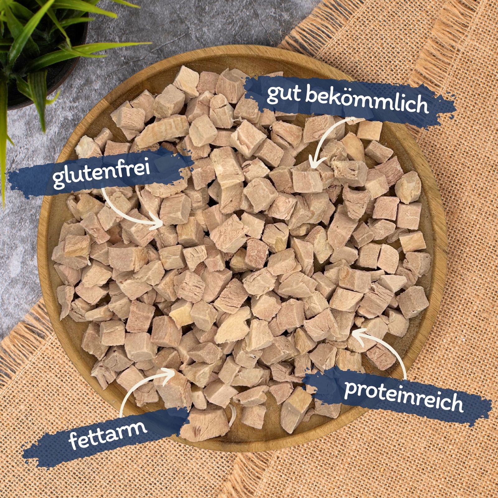 Lyra Entenbrustwürfel gefriergetrocknet