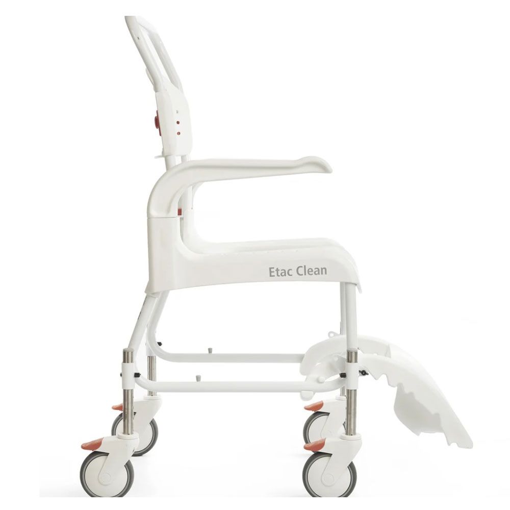 Etac CLEAN Dusch- und Toilettenrollstuhl höhenverstellbar 47,5 cm - 60 cm