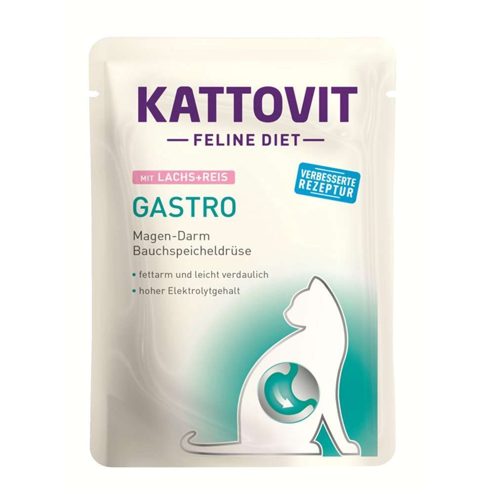 Kattovit - Feline Diet Pouchbeutel Gastro 2,16 kg