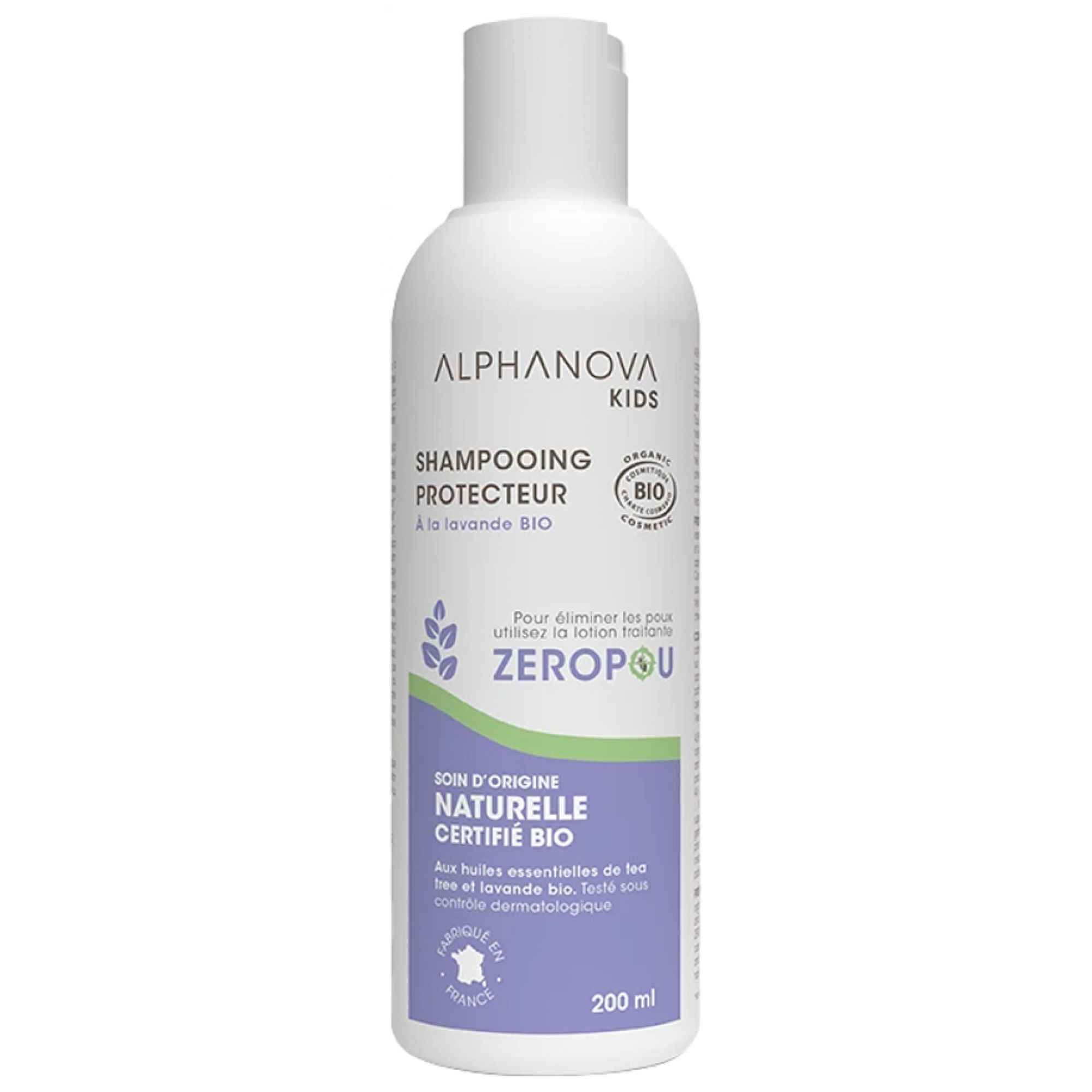 Alphanova Kids Zeropou Shampoo 6,7x3,7x15,6 cm