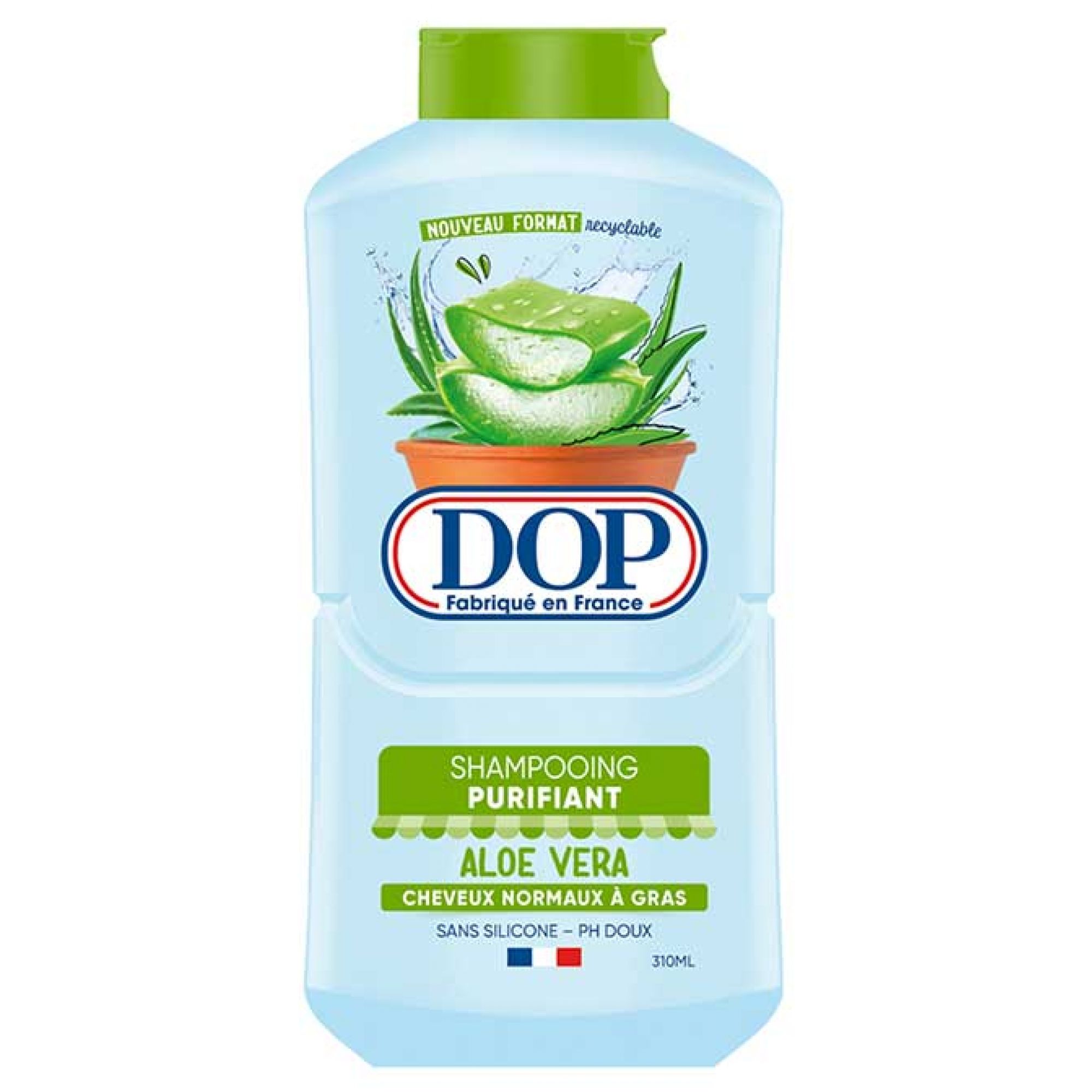 Dop Klärendes Shampoo Aloe Vera 3 7,6x4,5x17,1 cm