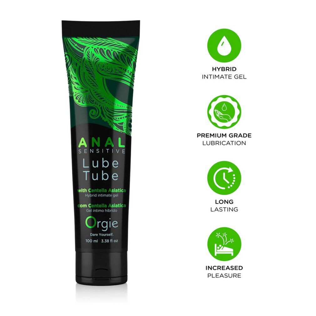 Orgie Anal Sensitive Lube Tube: Hybrid, Premium, Langanhaltend, Mehr Vergnügen.