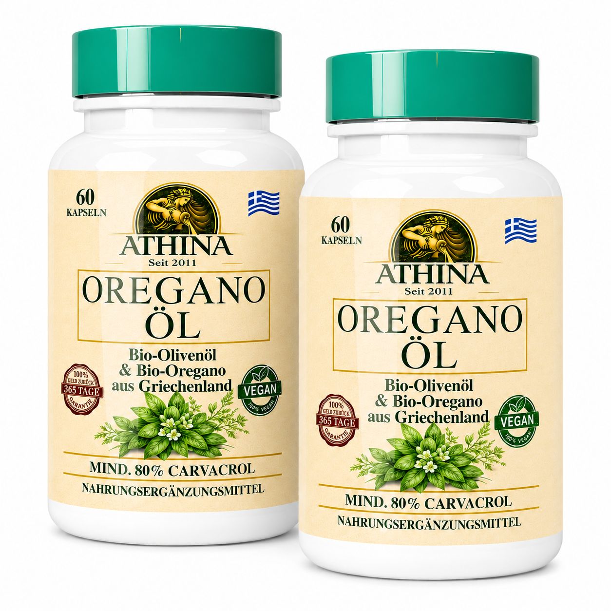 Athina® Oregano Öl Vegan - Bio 120 St