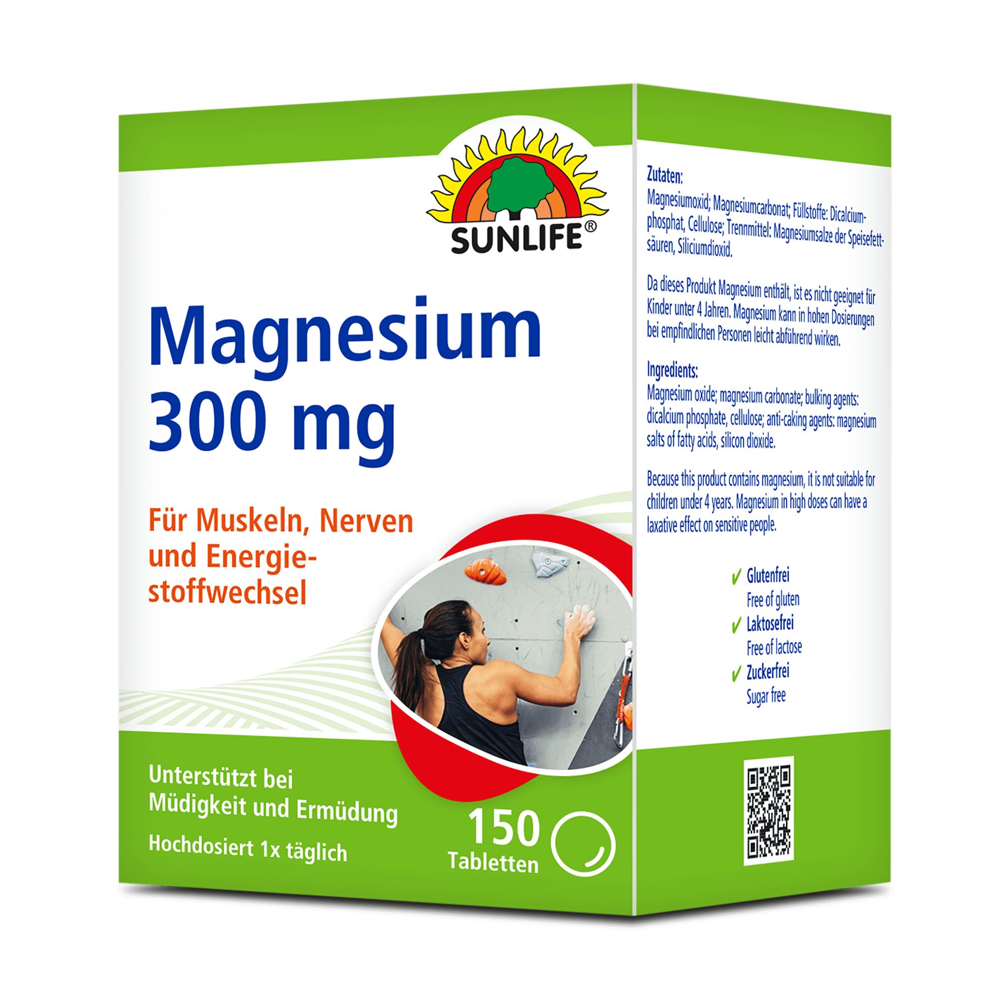 SUNLIFE® Magnesium 300 mg Tabletten