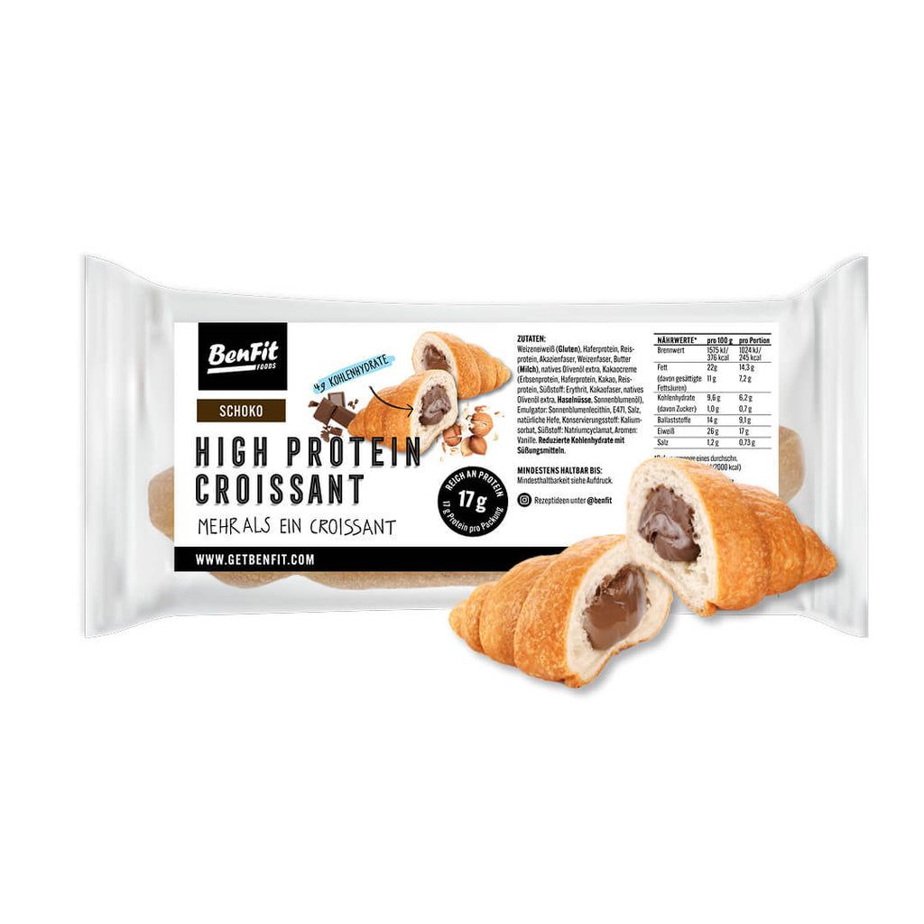 High Protein Croissant Schokolade