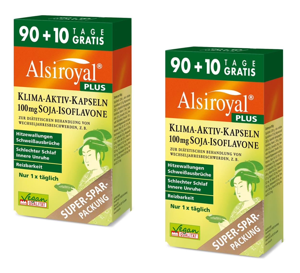 Alsiroyal PLUS Klima-Aktiv  2x 90+10 Kapseln