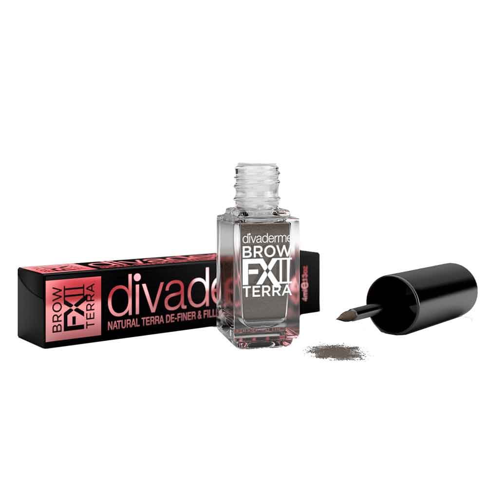 Divaderme Brow FX II Terra De-Finer & Filler - Brow FX II Terra - Espresso
