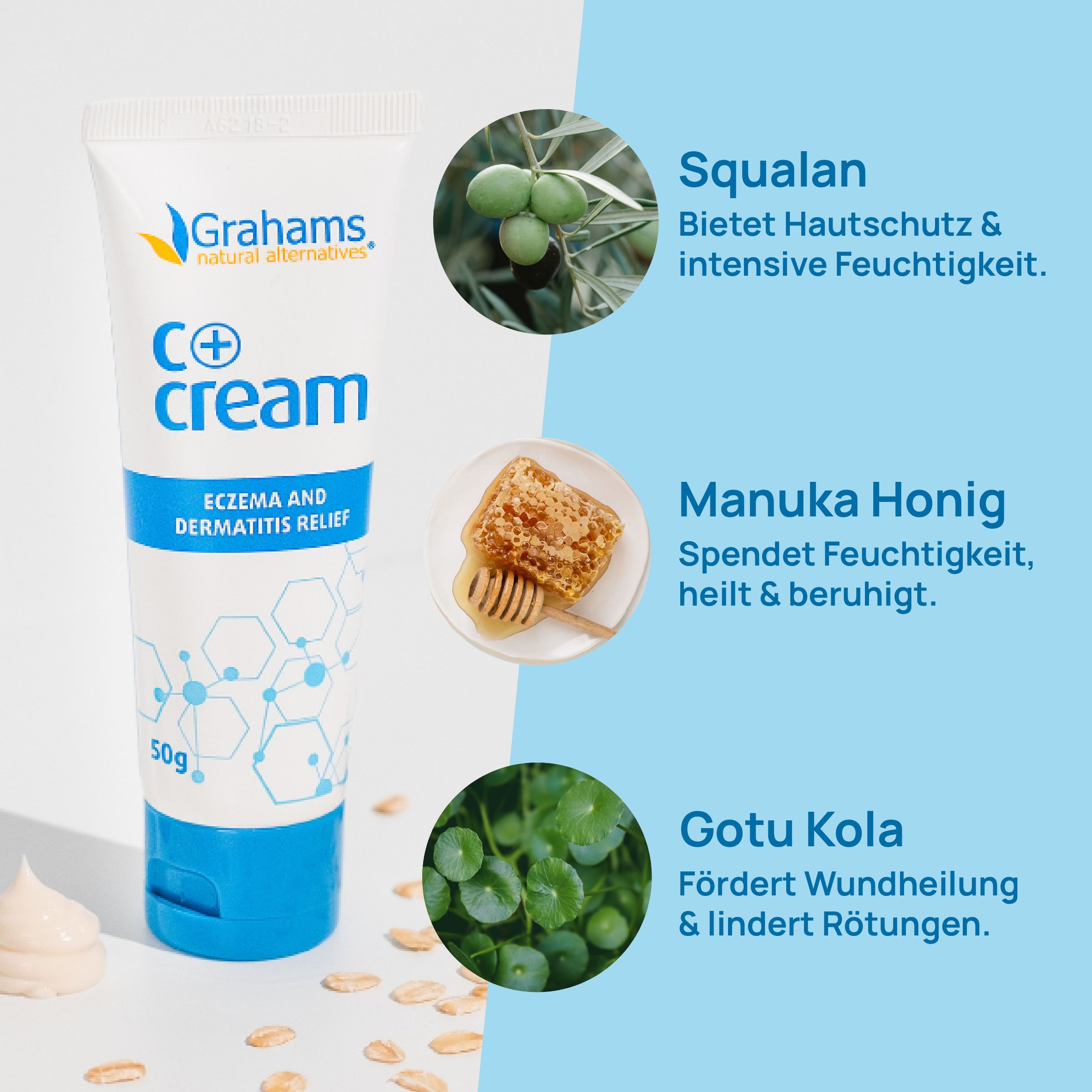 Grahams Natural C+ Ekzem Creme