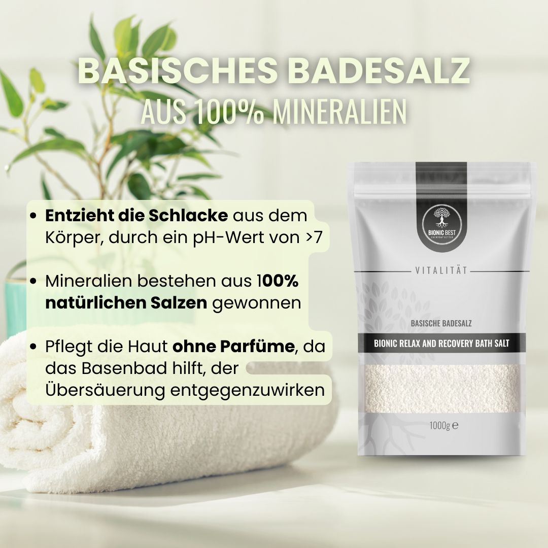 Bionic Relax and Recovery Bath Salt - Badesalz