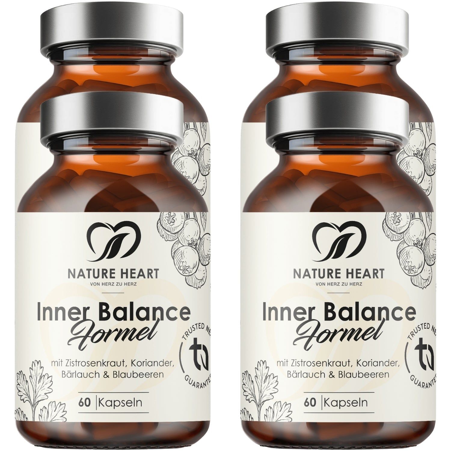 Nature Heart Inner Balance Formel 4x60 St Kapseln