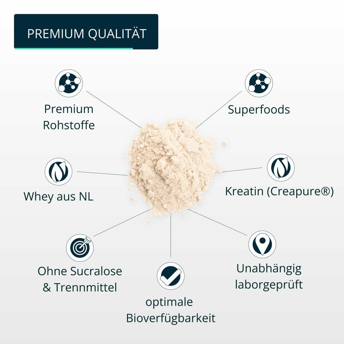 brandl® Protein-Pulver All-in-One nach dem Training