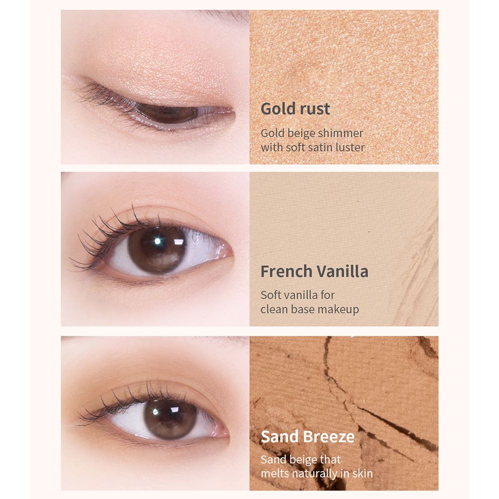 BLACK ROUGE Colordation Mood Palette Eyeshadow MP01 BRICKDATION