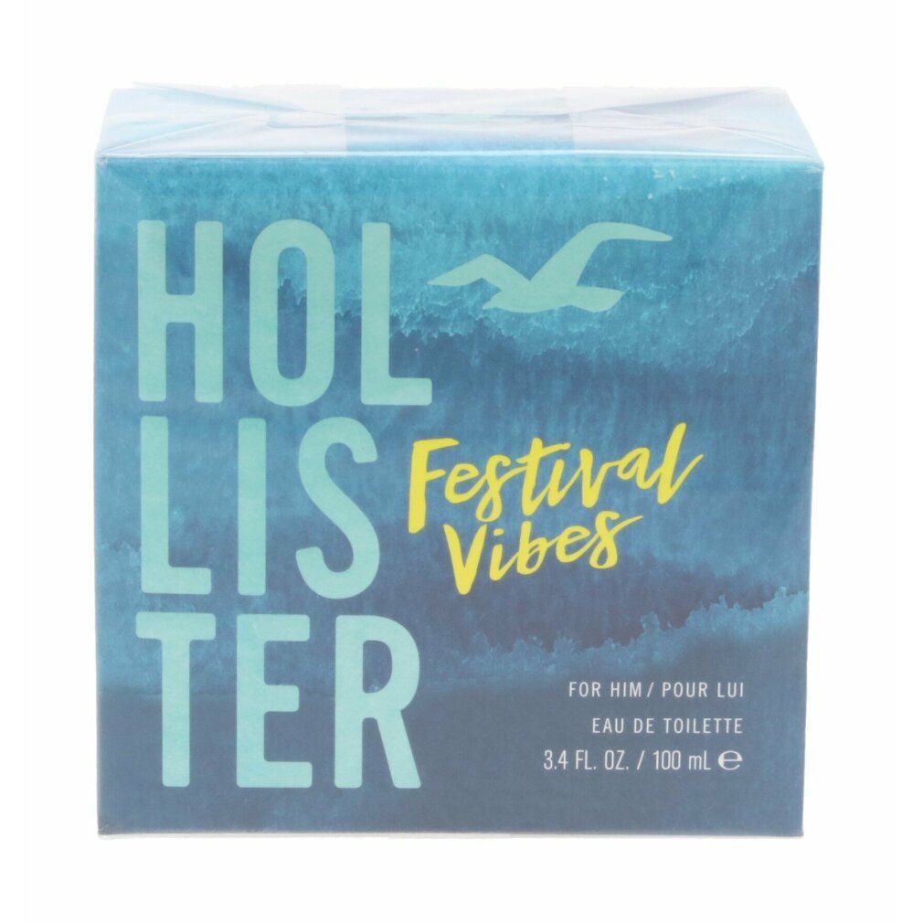 Hollister Festival Vibes For Him Edt Spray 100 ml