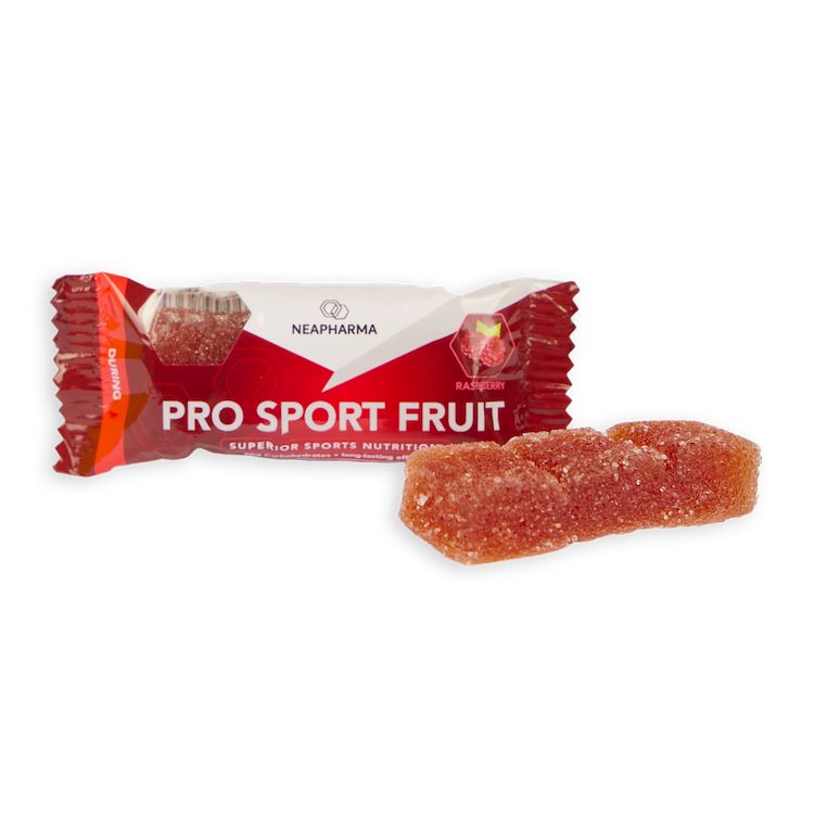 Neapharma Energy Chew Pro Sport Fruit Himbeere 12 St Riegel