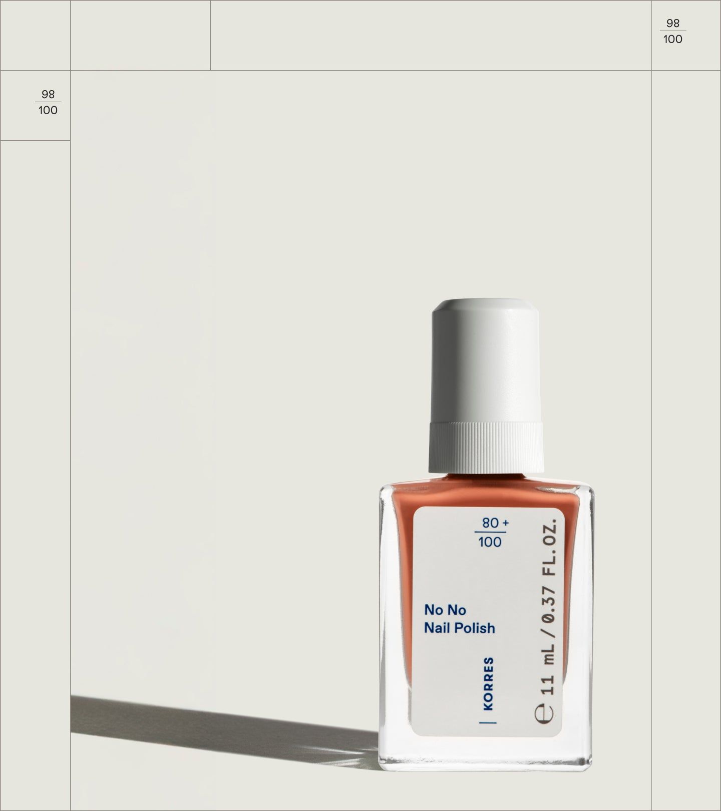 Korres No Nail Polish 38 ceramic 11 ml Flaschen