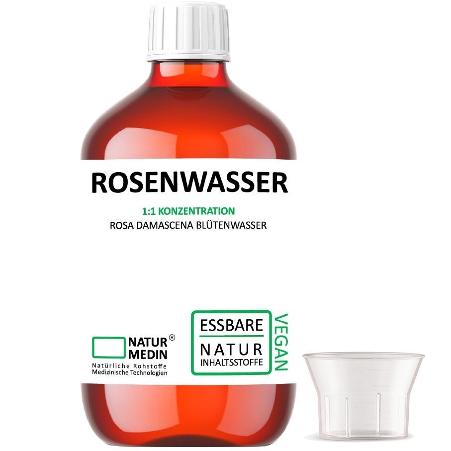 Naturmedin Rosenwasser zum Backen