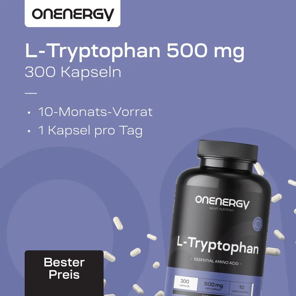 OnEnergy L-Tryptophan 500 mg
