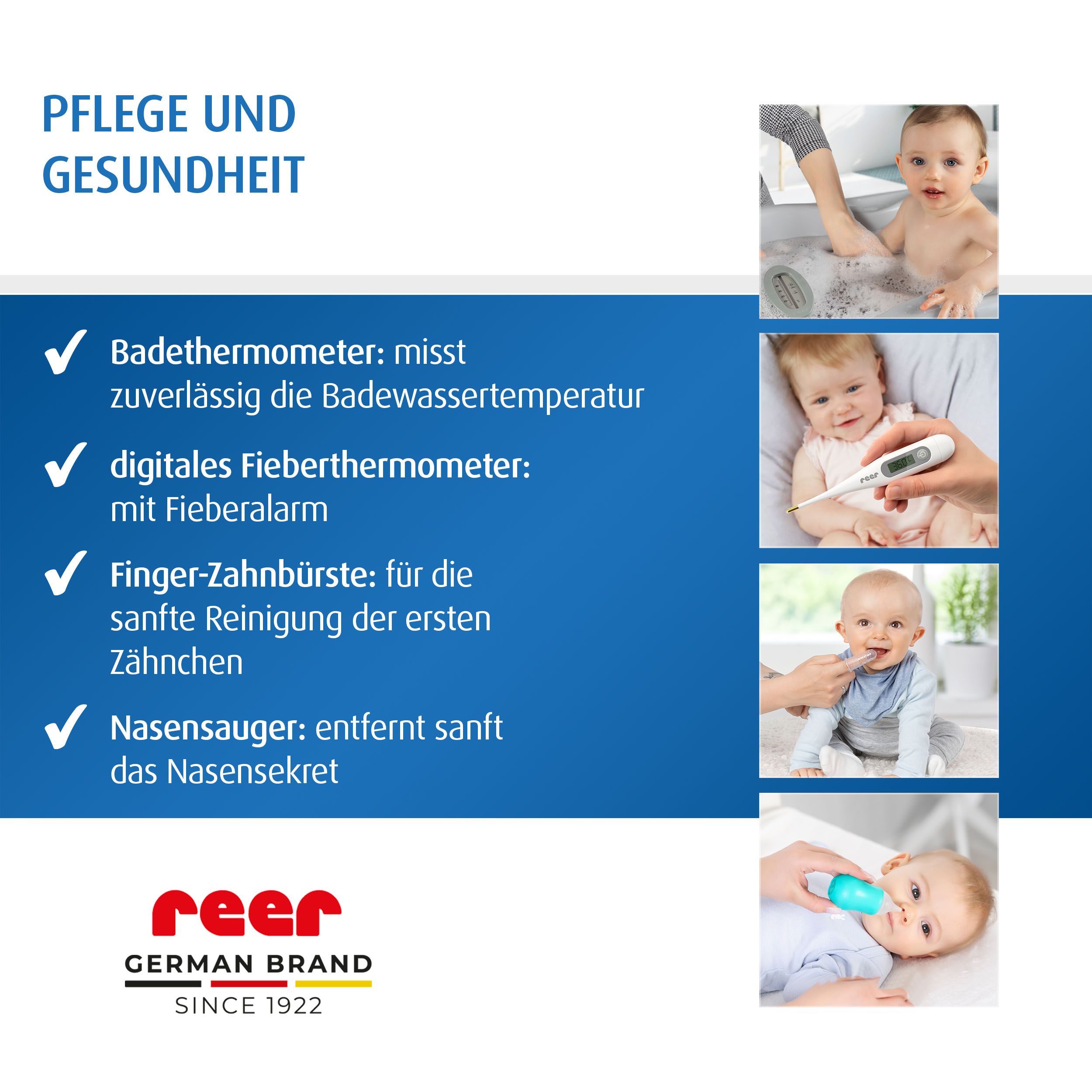 reer BabyCare Pflegeset für die tägliche Babypflege