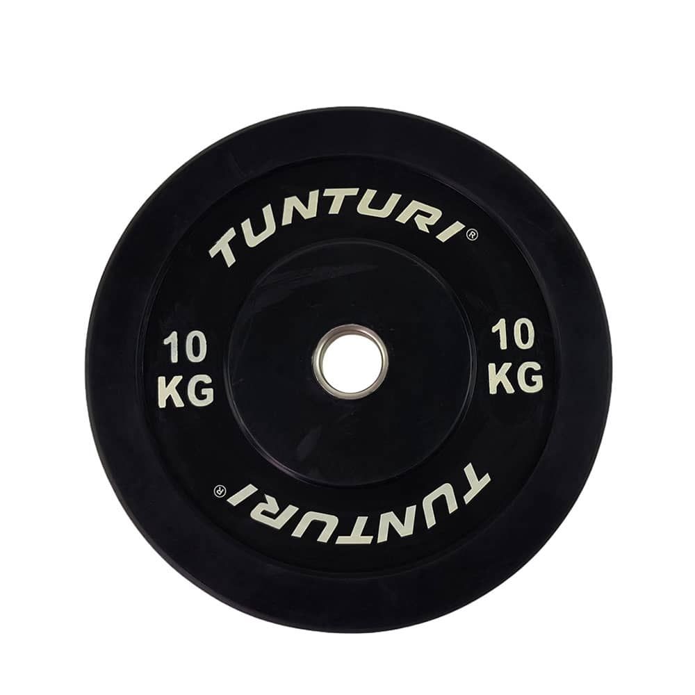 Tunturi Hantelscheibe olympisch gummiert 50 mm - 10 kg