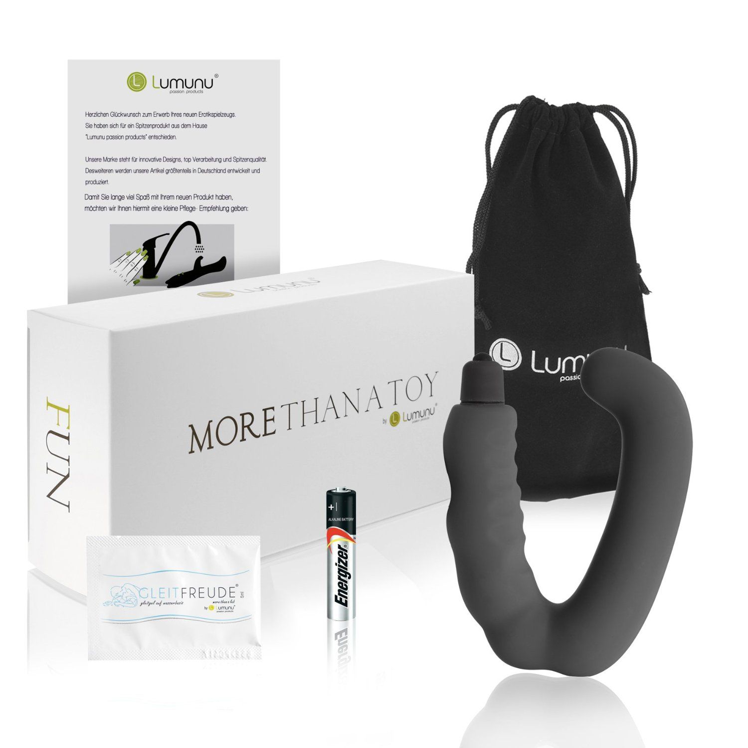 Lumunu Silikon Prostata & Perenium Stimulator