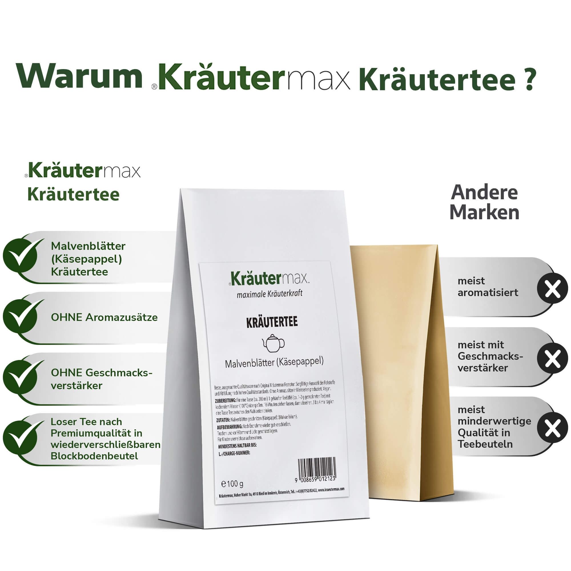 Kräutermax Käsepappel Tee