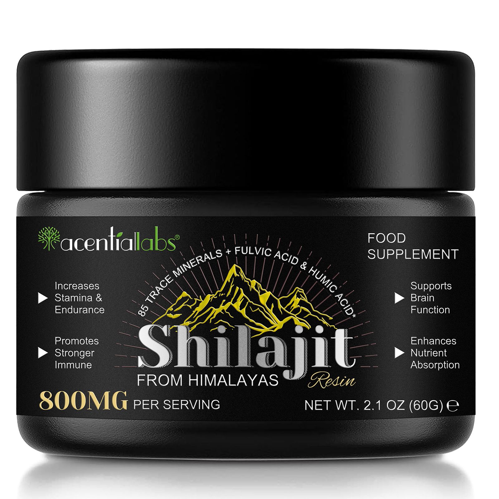 Acentialabs Shilajit 60 g Paste
