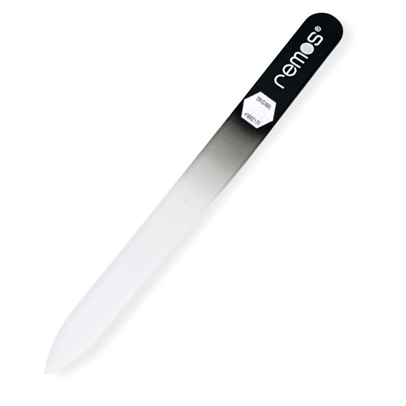REMOS Glasnagelfeile, 14 cm, beidseitig
