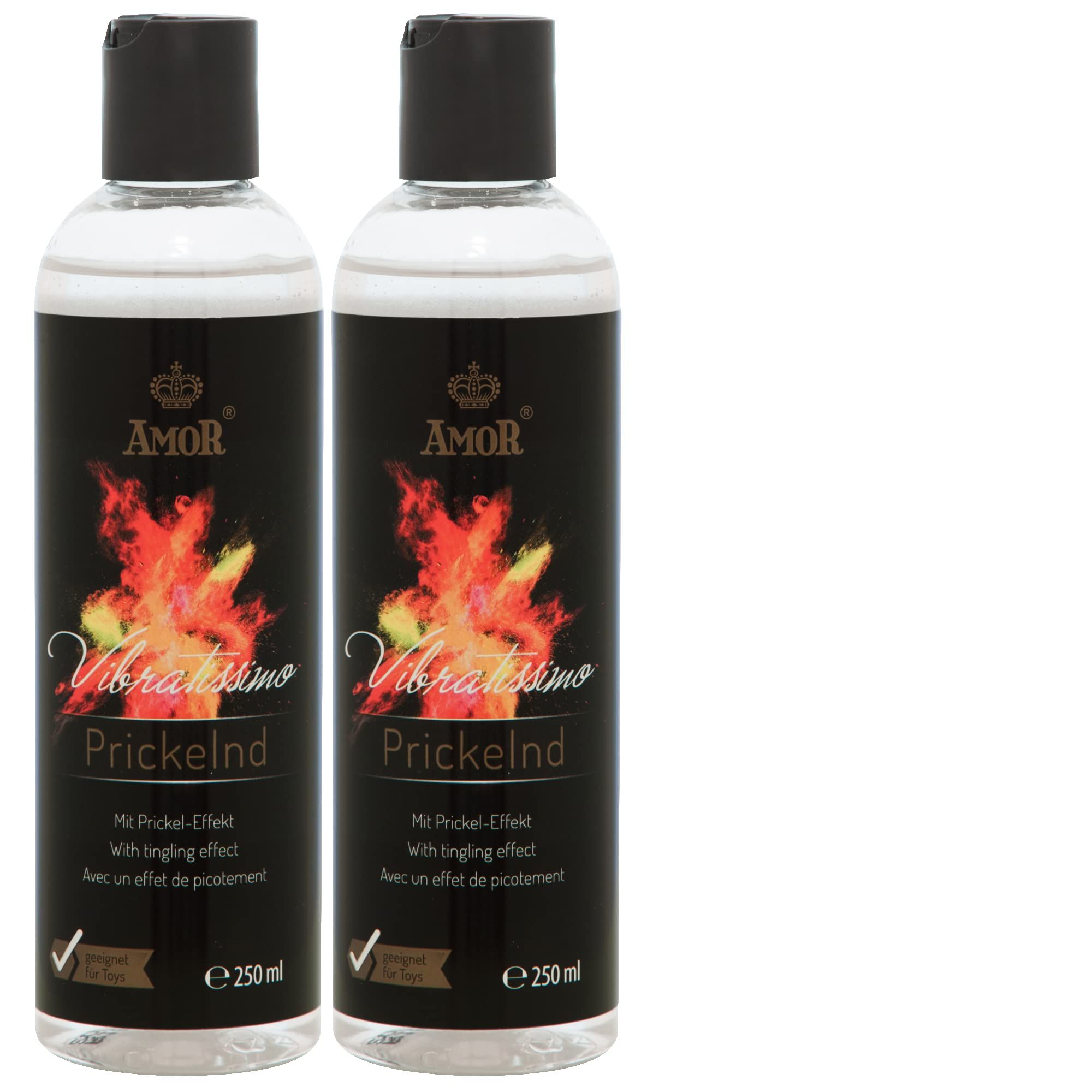Vibratissimo Play Gel Prickelnd 500 ml Gleitmittel
