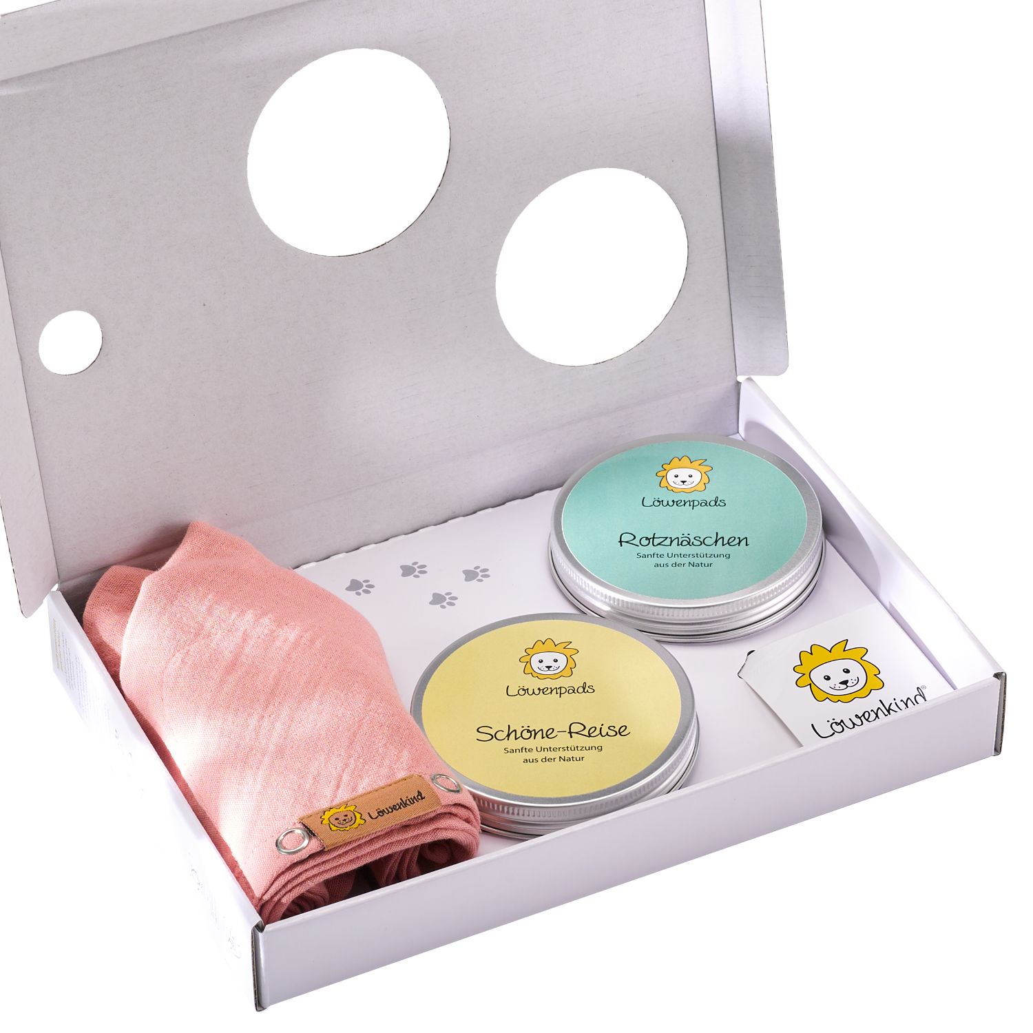 LÖWENKIND Einsteigerbox mit Halstuch \