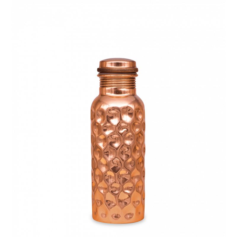 Govinda - Kupfer Trinkflasche Diamant