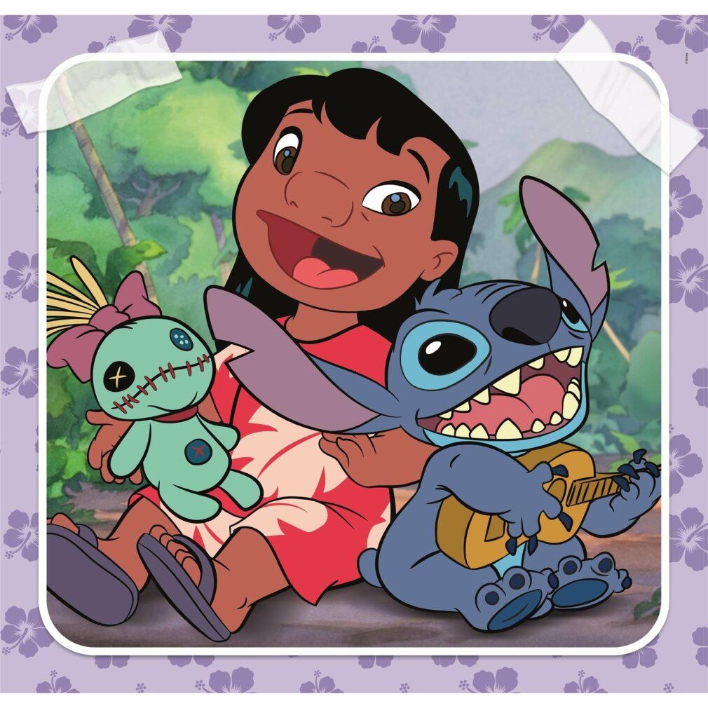 Disney Stitch Puzzle 3x48Stück