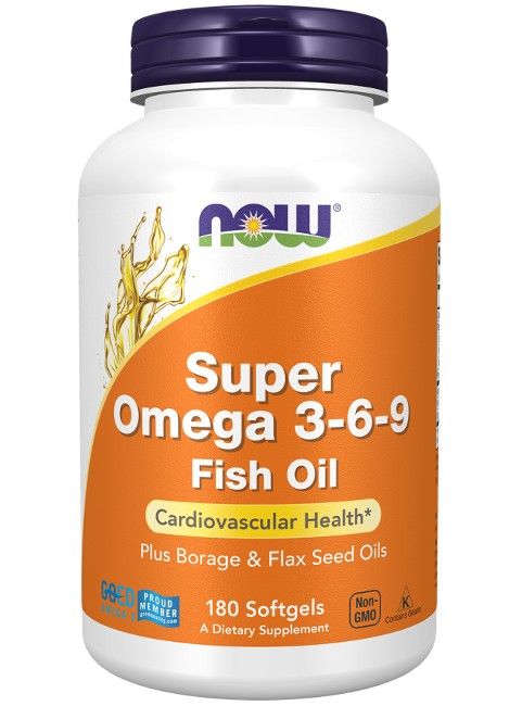 Now Foods Super Omega 3-6 180 Pc