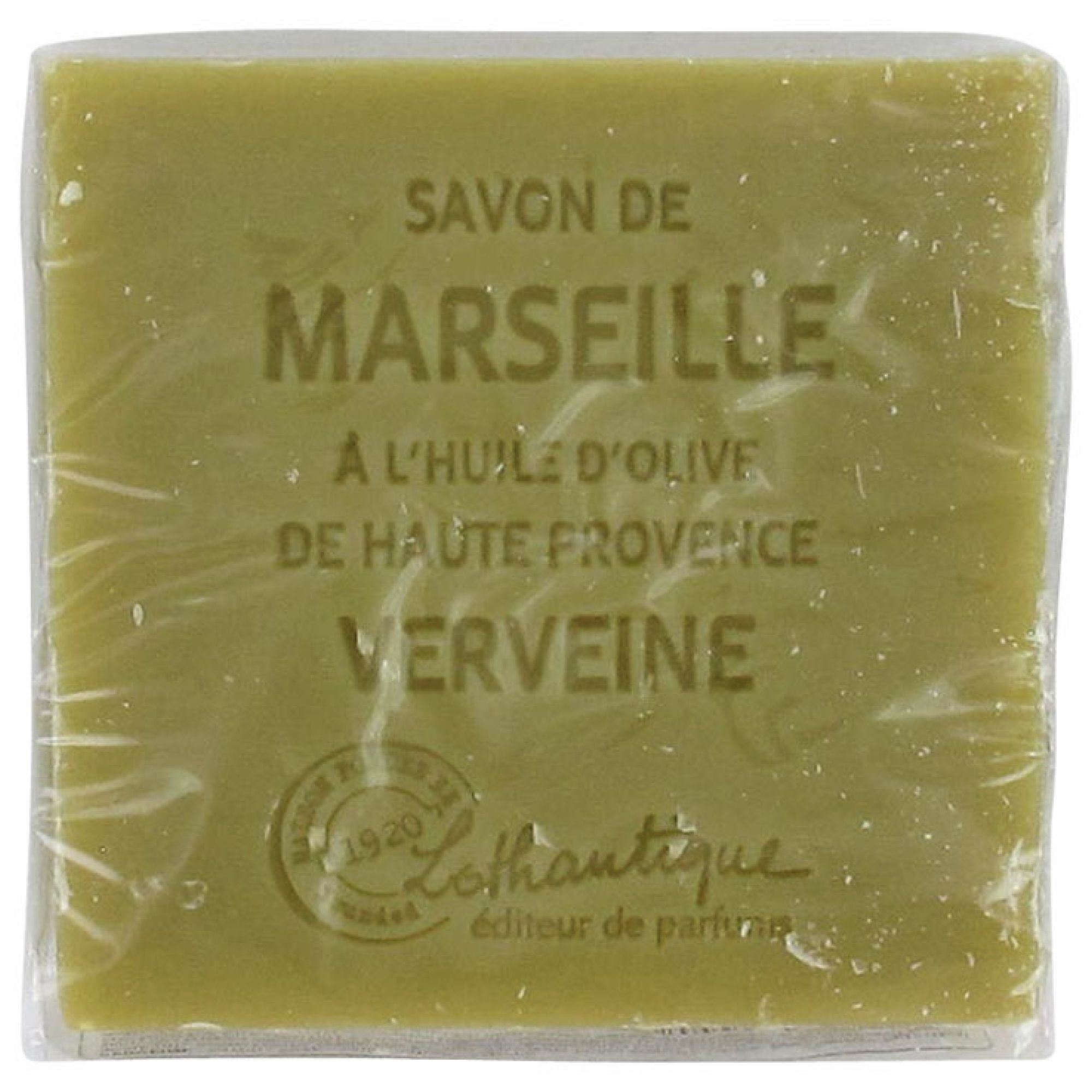 Lothantique Marseille Soap parfümiert (Duft: Eisenkraut) 6,5x2,5x6,5 cm