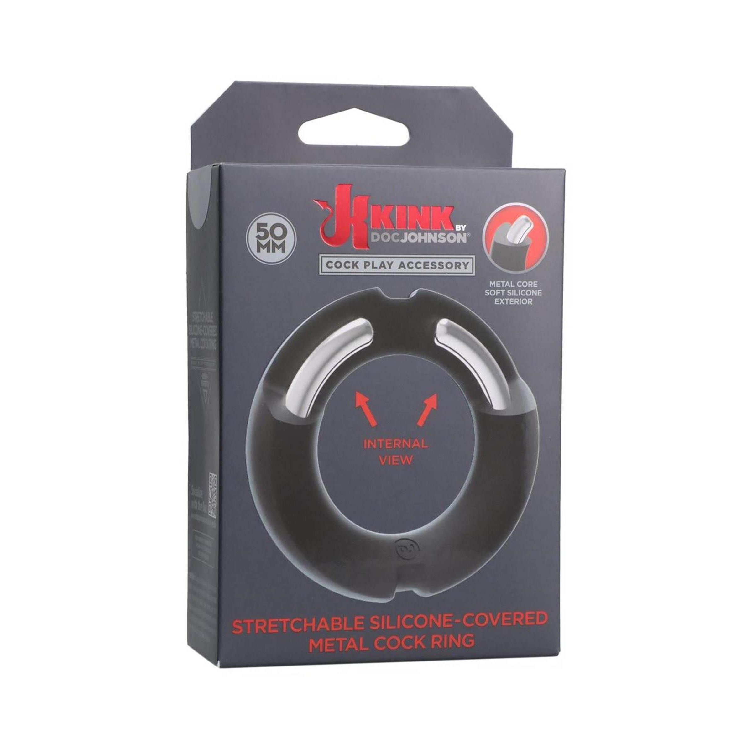 Doc Johnson - Silicone Cockring with Metal Inside