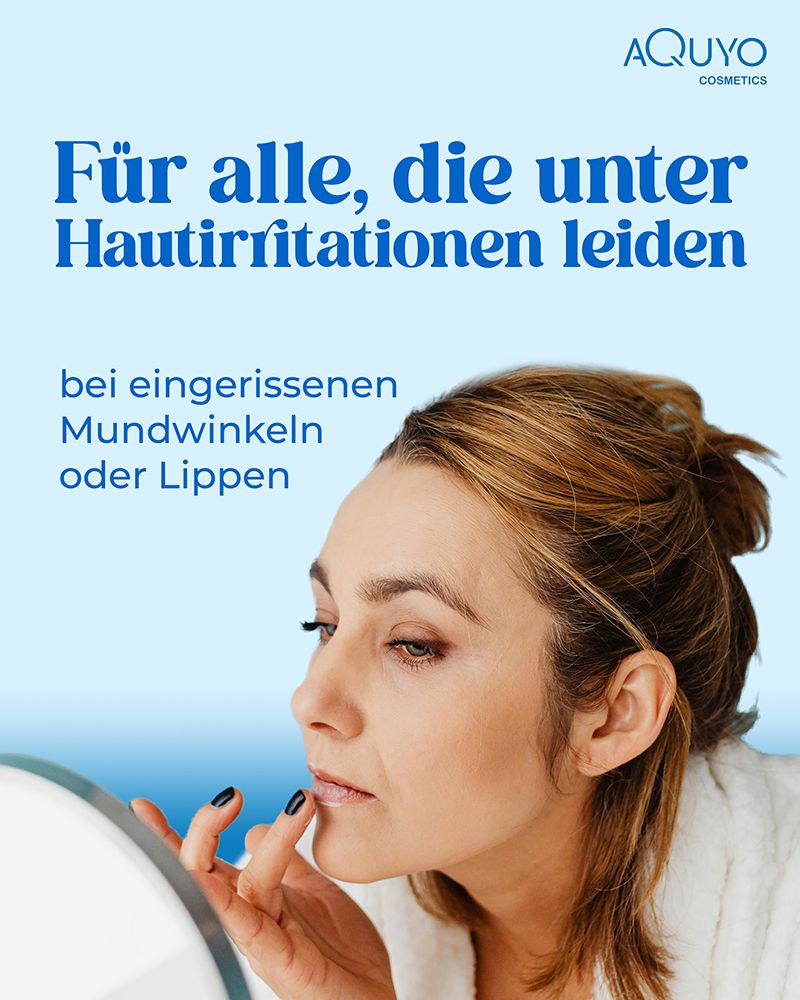 Blueline Mundwinkel & Lippen Creme | für trockene, spröde, entzündete oder eingerissene Mundwinkel