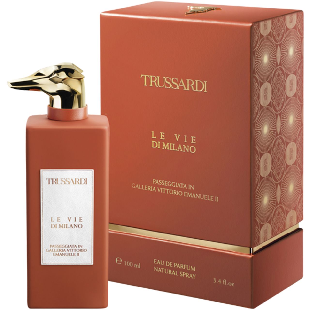 Trussardi, Le Vie Di Milano Passeggiata in Galleria Vittorio Emanuele II EdP Nat. Spray 100 ml Eau de Parfum