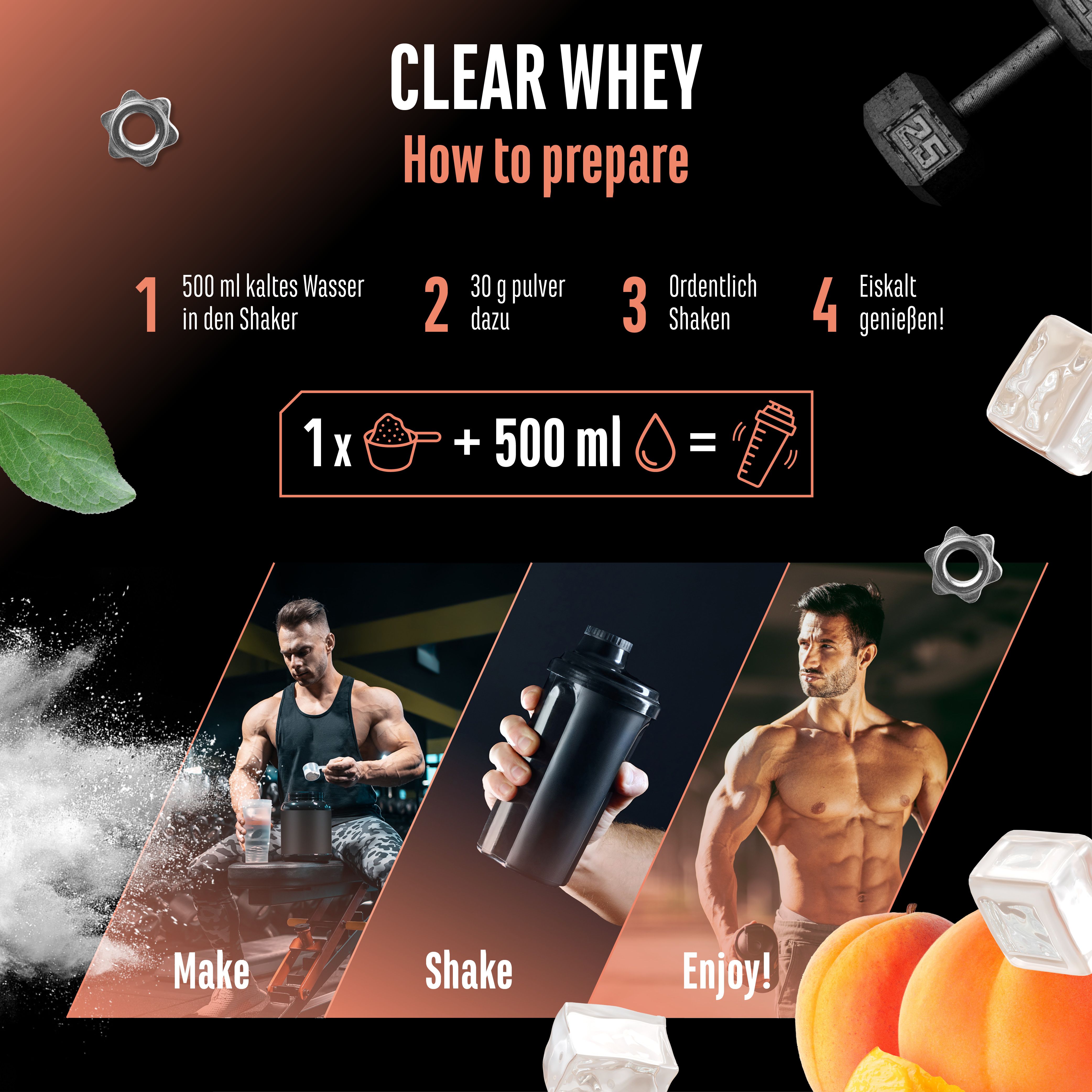 GEN Clear Whey Protein Isolat