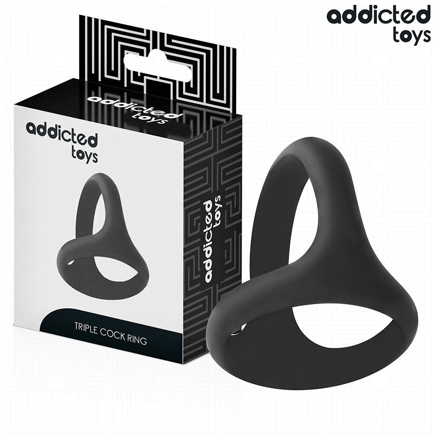 Addicted Toys - Dicker Dreifach Penisring 1 St