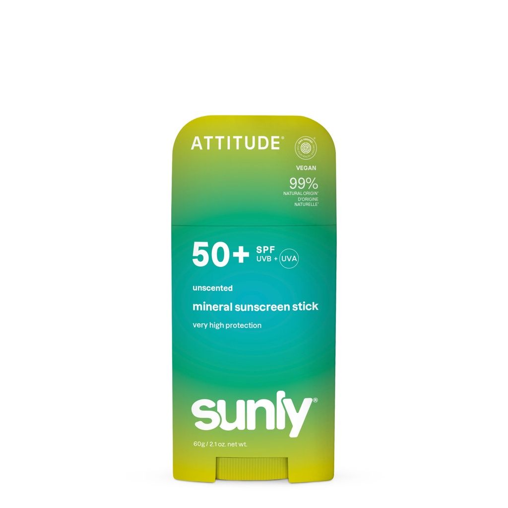 Mineral sunscreen Stick Face & Body - SPF 50 unscented 60 GR Sonnenschutzcreme