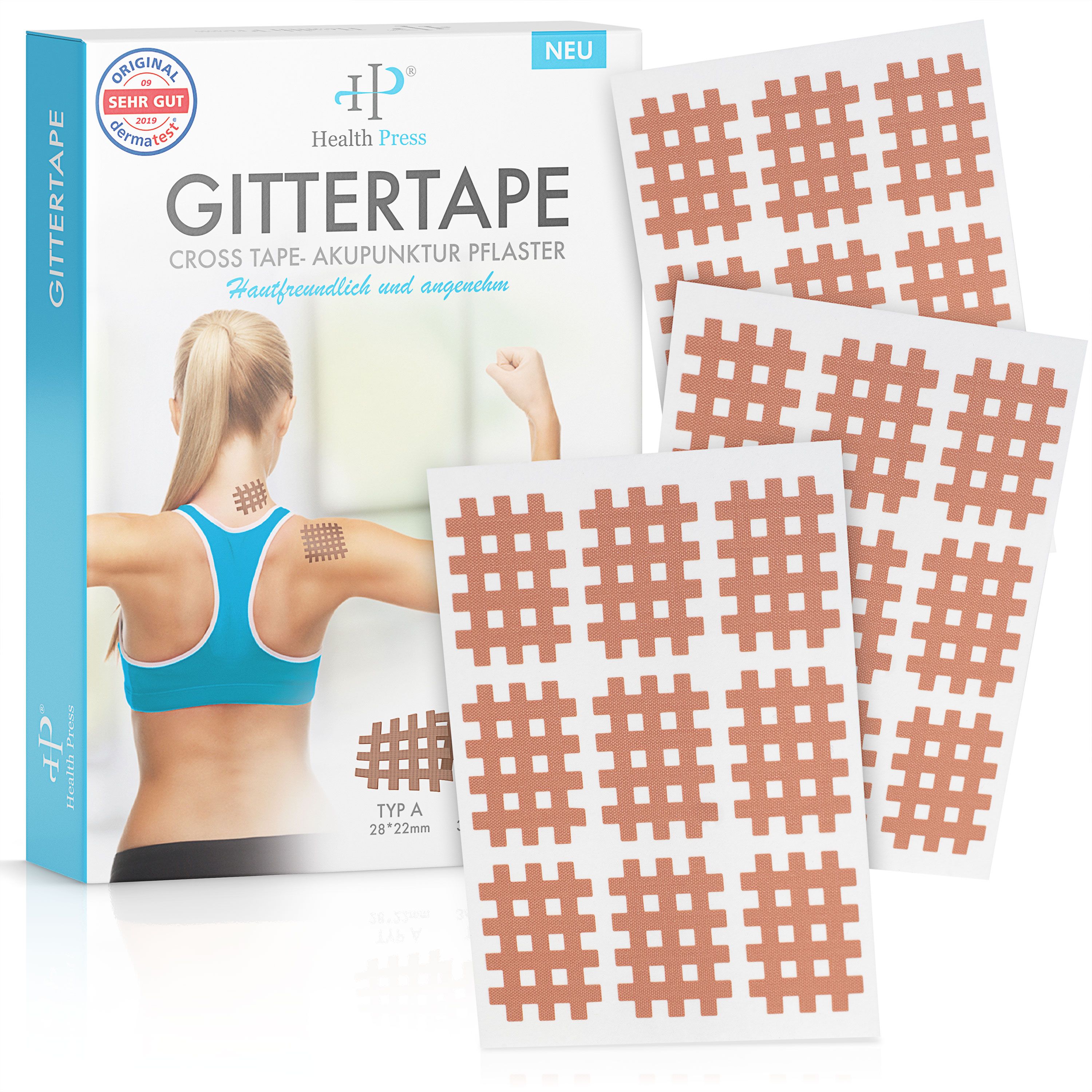Health Press Gittertape