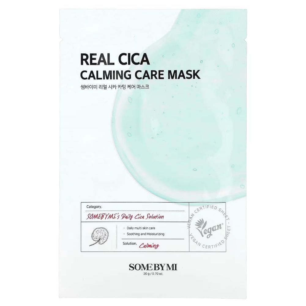 Some BY MI Real Cica Soothing Care Mask 1 St Gesichtsmaske