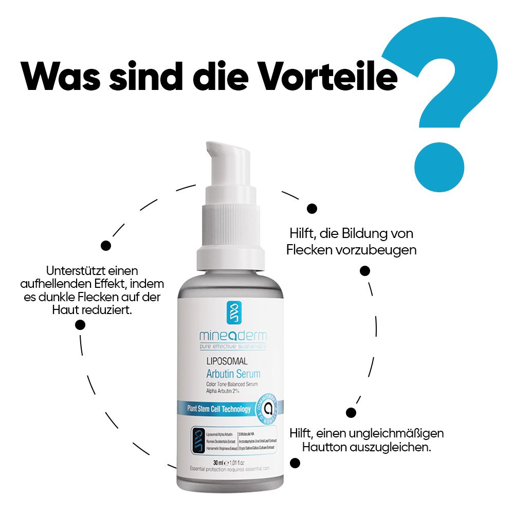 Mineaderm Liposomal Arbutin Serum