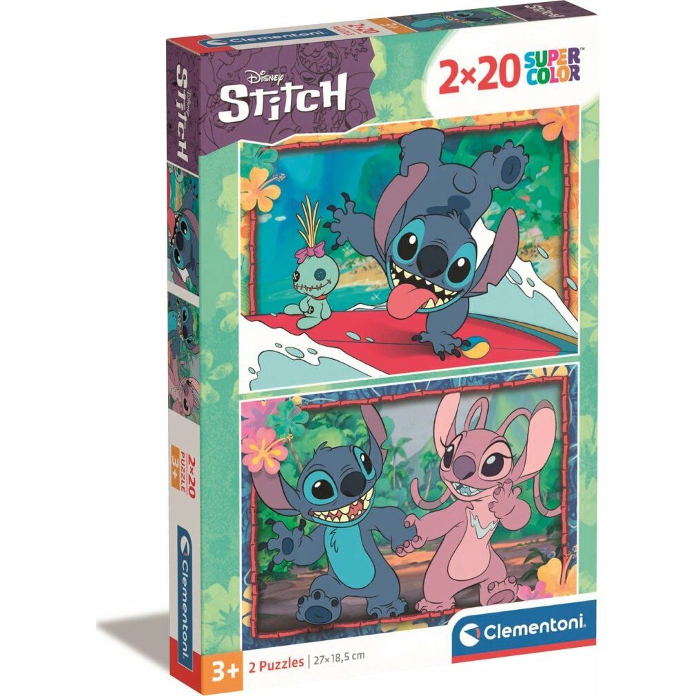 Disney Stitch-Puzzle 2x20Stück 1 St