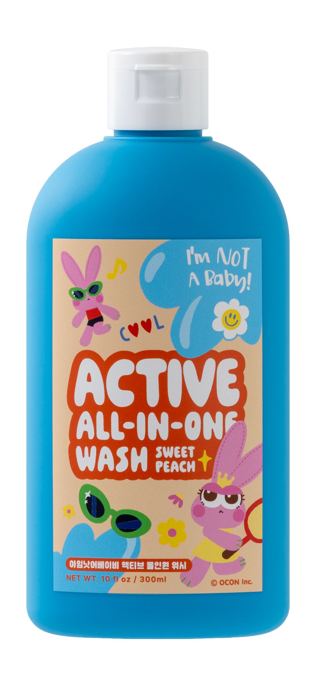 IM NOT A BABY Active All-in-One Wash Pfirsich