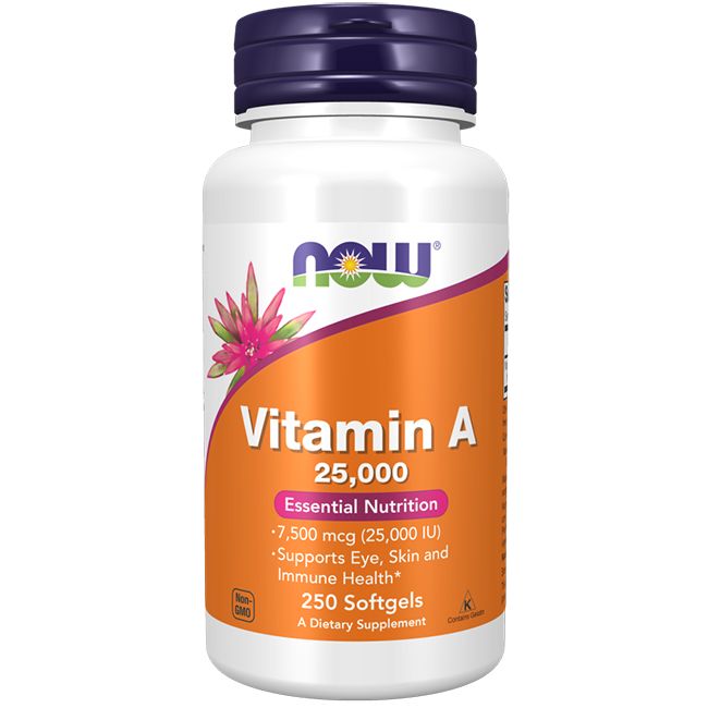 Now Foods Vitamina A 25000 Ui 250 Pc