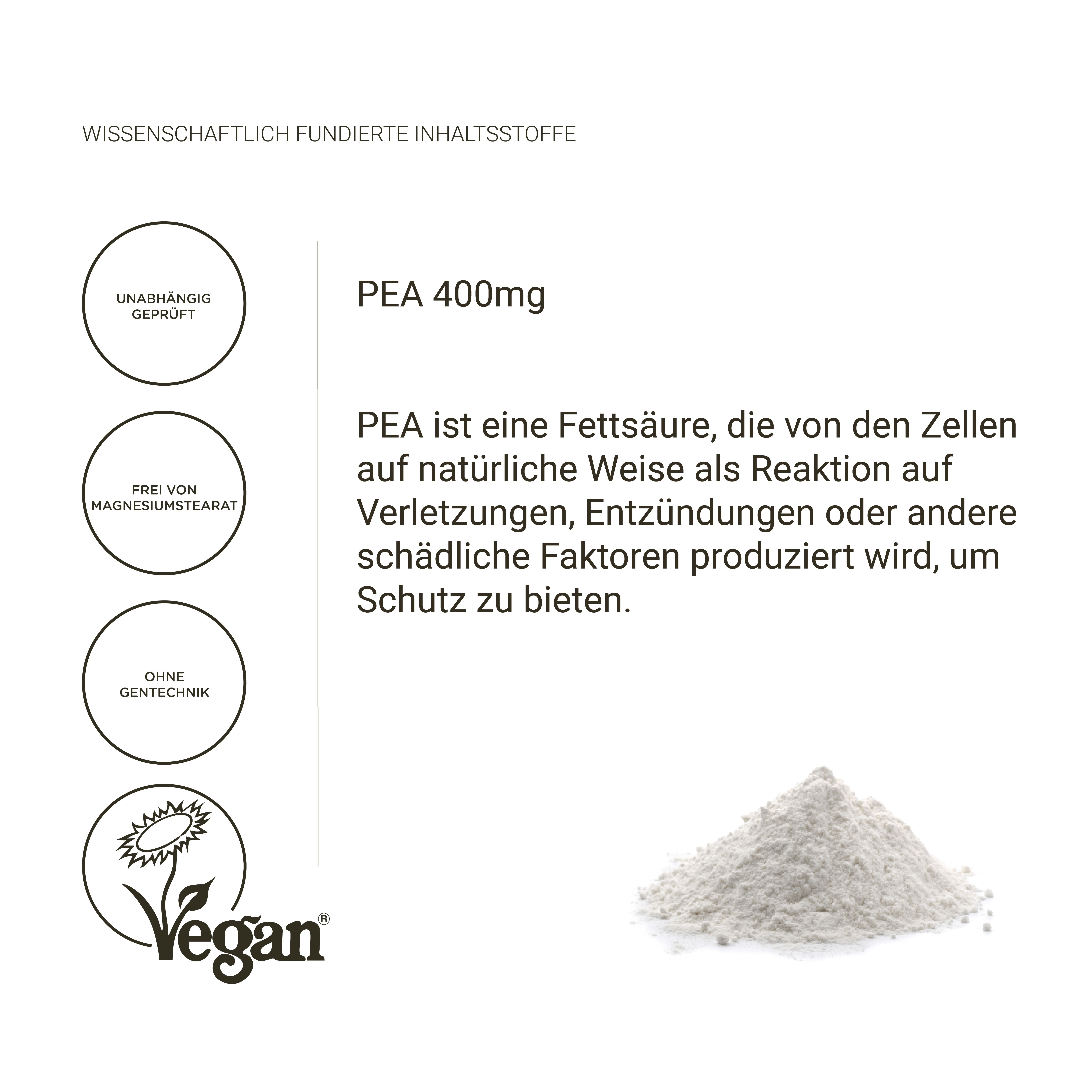 Nullure PEA - Palmitoylethanolamid - 400 mg