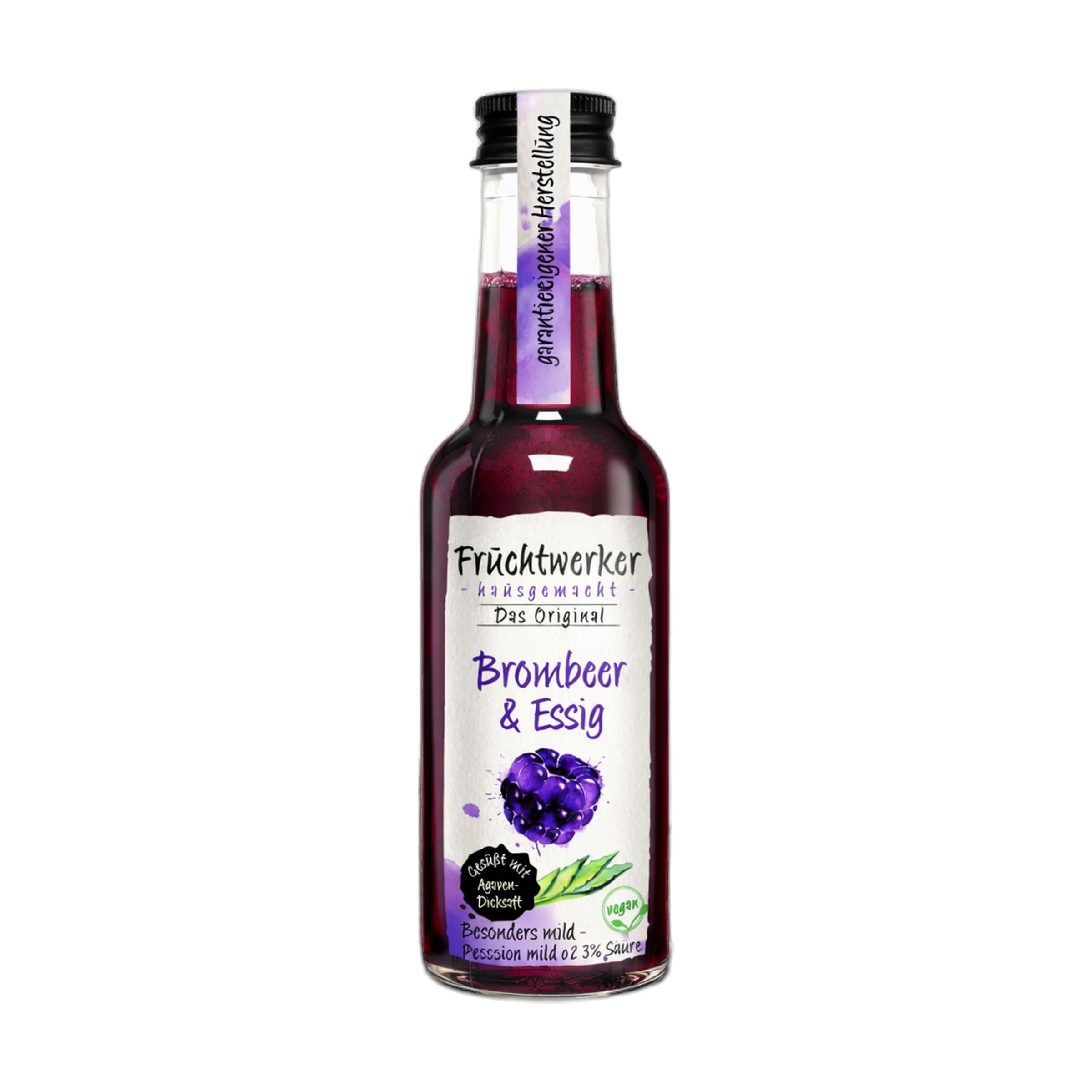 Fruchtwerker Brombeer & Essig 250 ml Flüssigkeit