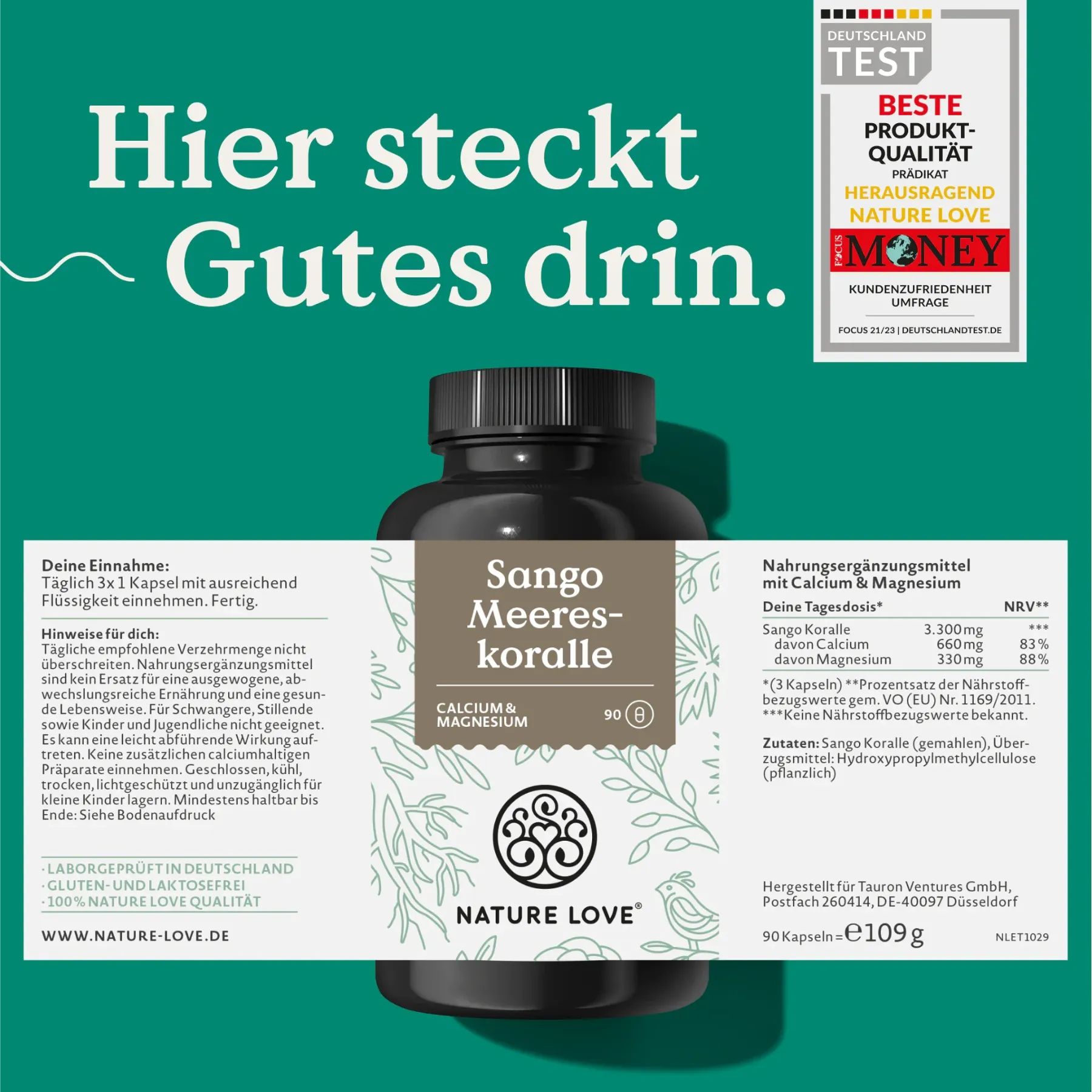 NATURE LOVE® Sango Meereskoralle