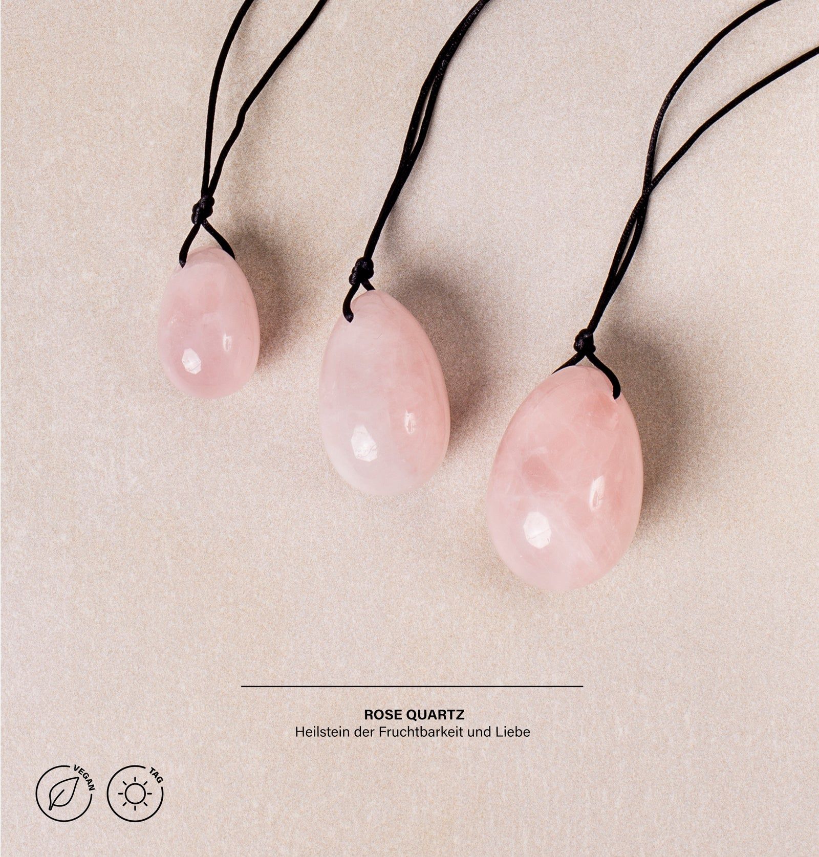 Rosental Organics Yoni Eggs | Set of 3 natural pleasure tools